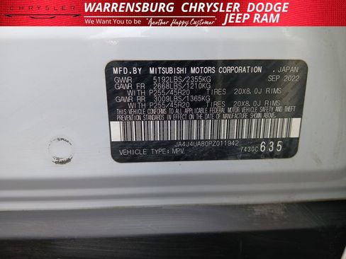 Used 2023 Mitsubishi Outlander SE AWD/4WD image 12