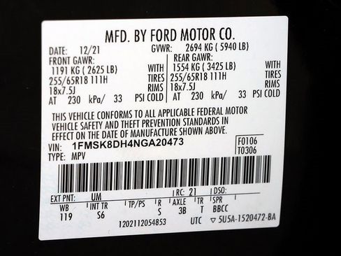 Used 2022 Ford Explorer XLT w/ Equipment Group 202A image 31