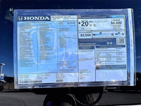 New 2026 Honda Passport TrailSport Elite image 22