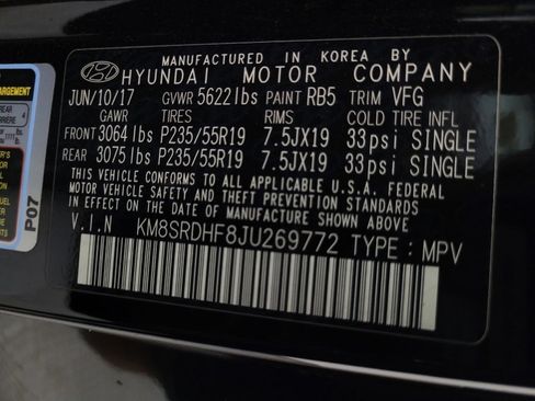 Used 2018 Hyundai Santa Fe Limited image 33