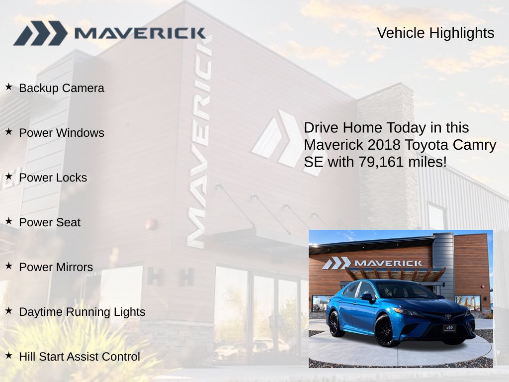 Used 2018 Toyota Camry SE FWD image 5