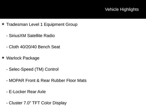 Used 2023 RAM 1500 Tradesman w/ Warlock PACKAGE image 18