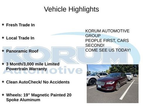 Used 2018 Lincoln MKZ Reserve FWD image 4