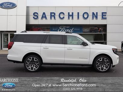 New 2025 Ford Expedition Max Platinum w/ Platinum Ultimate Package