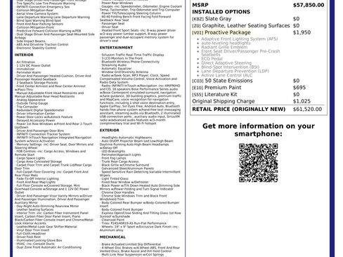 Used 2021 INFINITI Q50 Red Sport 400 w/ Proactive Package image 58