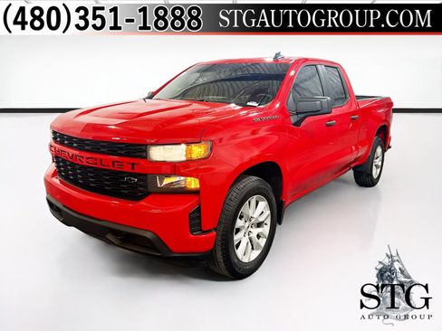 Used 2022 Chevrolet Silverado 1500 Custom w/ Safety Confidence Package RWD image 1