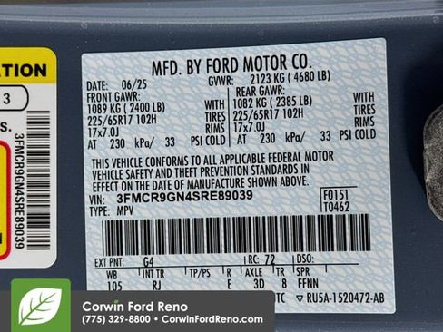 New 2025 Ford Bronco Sport Heritage w/ Convenience Package AWD/4WD image 32