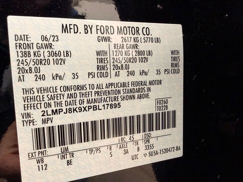 Used 2023 Lincoln Nautilus Reserve image 51