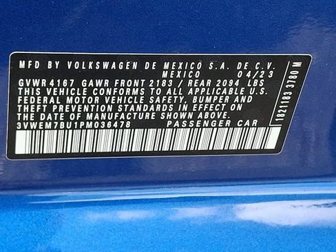 Certified 2023 Volkswagen Jetta SE FWD image 31