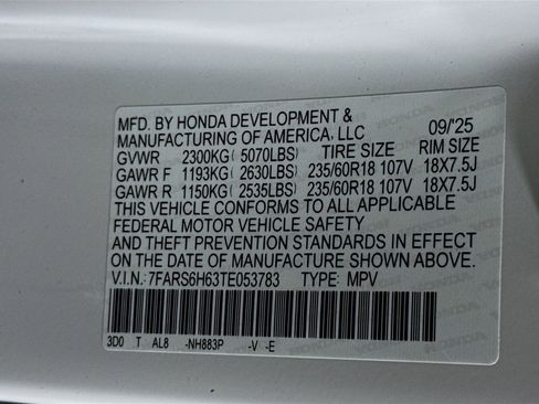 New 2026 Honda CR-V TrailSport image 38