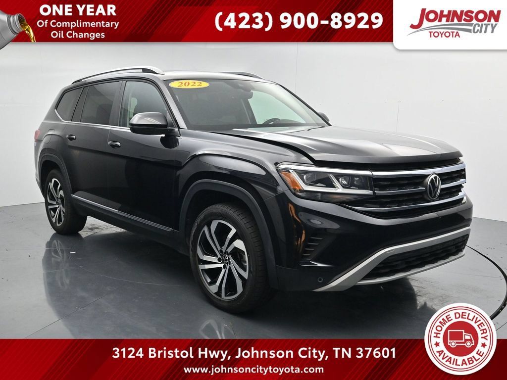 Used 2022 Volkswagen Atlas SEL AWD/4WD image 1