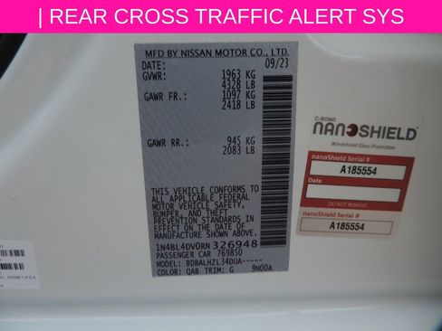 Certified 2024 Nissan Altima 2.5 SV FWD image 13