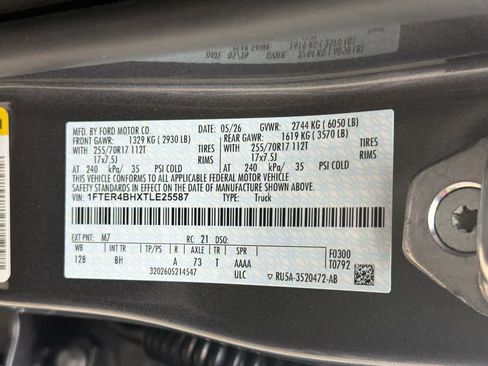 New 2026 Ford Ranger XL w/ Trailer Tow Package RWD image 31