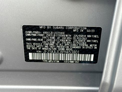 Certified 2023 Subaru Forester Sport image 45