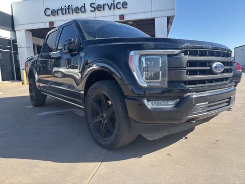 Used 2021 Ford F150 Lariat w/ Equipment Group 502A High image 1