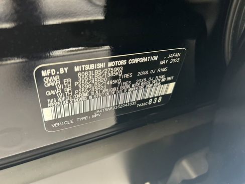 New 2025 Mitsubishi Outlander SEL Black Edition image 42