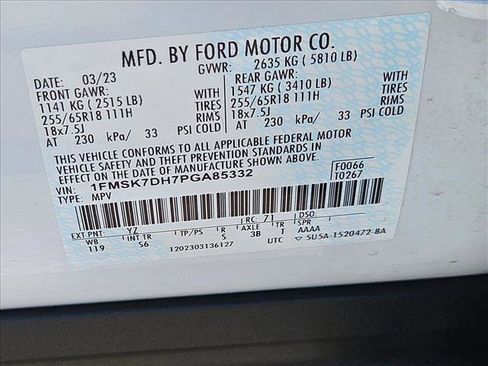 Certified 2023 Ford Explorer XLT w/ Equipment Group 202A RWD image 24