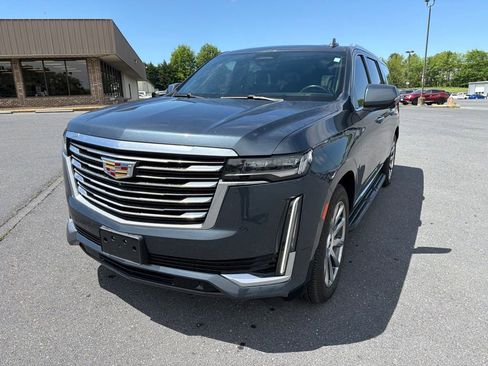 Used 2021 Cadillac Escalade ESV Premium Luxury Platinum w/ Heavy-Duty Trailer Package AWD/4WD image 1