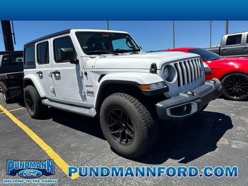 Used 2019 Jeep Wrangler Unlimited Sahara AWD/4WD image 1