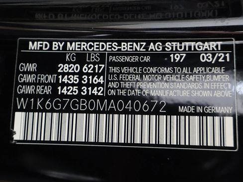 Used 2021 Mercedes-Benz S 580 4MATIC Sedan w/ AMG Line image 60