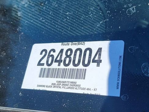 New 2026 Jeep Grand Cherokee Altitude AWD/4WD image 35