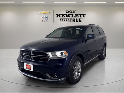 Used 2018 Dodge Durango SXT w/ Quick Order Package 2BB