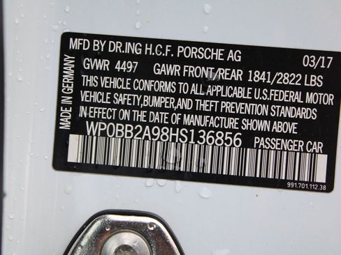 Used 2017 Porsche 911 Targa 4S image 30