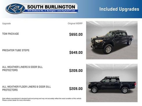 Used 2017 Toyota Tacoma SR5 w/ Tow Package AWD/4WD image 3