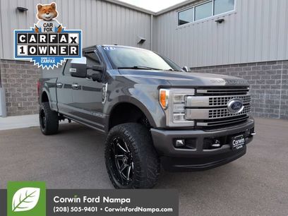 Used 2018 Ford F350 Platinum w/ Platinum Ultimate Package