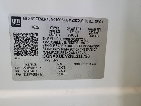 Used 2022 Chevrolet Equinox LT image 33