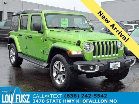 Used 2019 Jeep Wrangler Unlimited Sahara AWD/4WD image 1