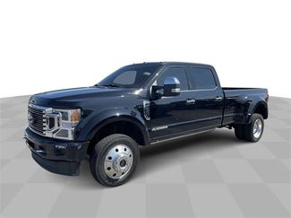 Used 2021 Ford F450 Platinum w/ Snow Plow Prep Package image 1