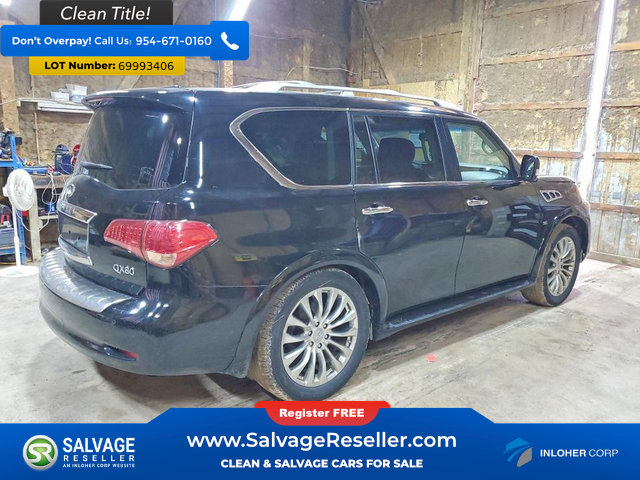 Used 2016 INFINITI QX80 4WD w/ 22" Wheel Package image 4