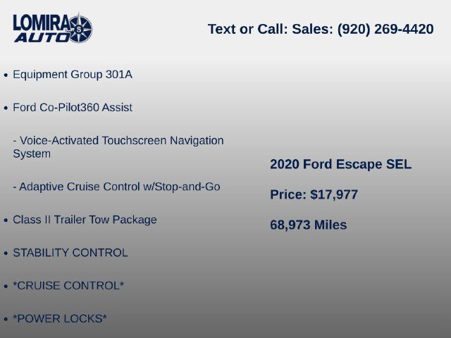 Used 2020 Ford Escape SEL AWD/4WD image 6