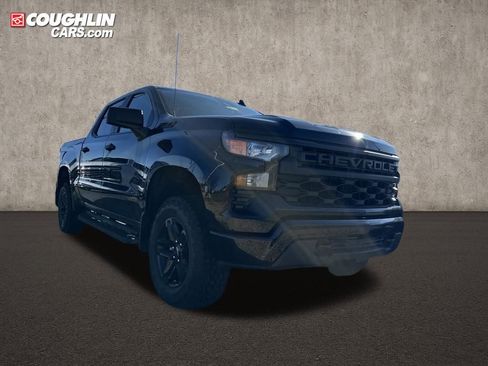 New 2026 Chevrolet Silverado 1500 Custom Trail Boss w/ Dark Appearance Package AWD/4WD image 1