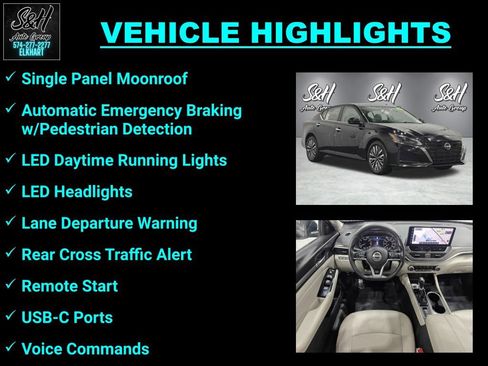 Used 2023 Nissan Altima 2.5 SV w/ SV Premium Package AWD/4WD image 3