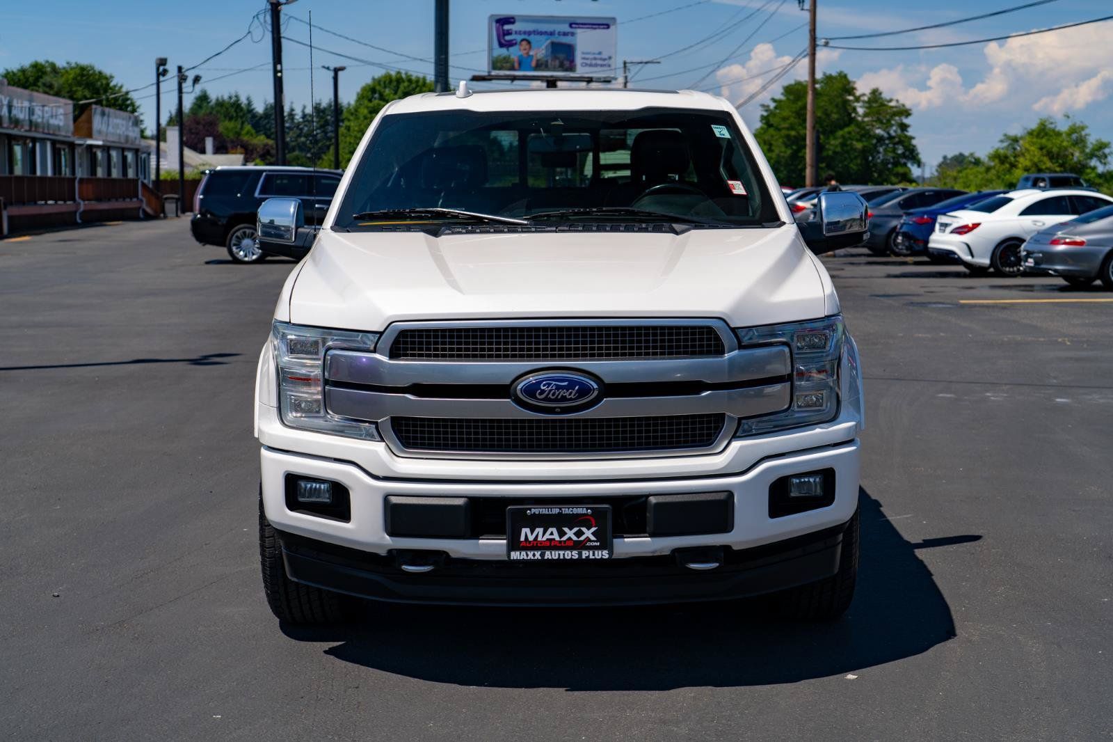 Used 2018 Ford F150 Platinum w/ Technology Package AWD/4WD image 3