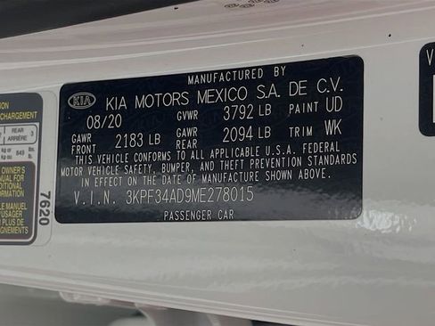 Used 2021 Kia Forte GT-Line w/ GT-Line Premium Package image 31