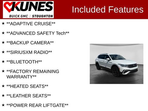 Used 2024 Volkswagen Tiguan SE AWD/4WD image 2
