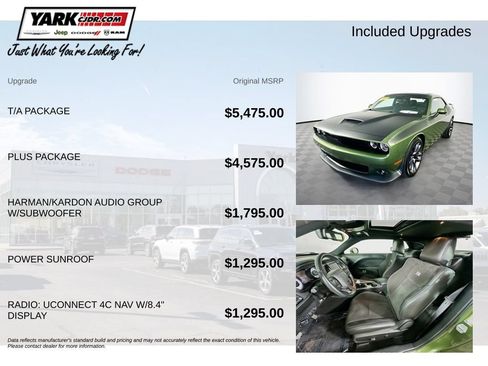 Certified 2023 Dodge Challenger R/T w/ T/A Package RWD image 5