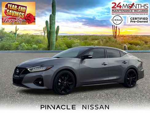 Certified 2023 Nissan Maxima SR w/ Sport Mat Group image 1