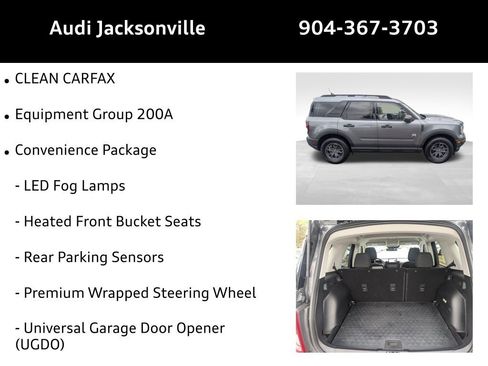 Used 2024 Ford Bronco Sport Big Bend w/ Convenience Package image 9