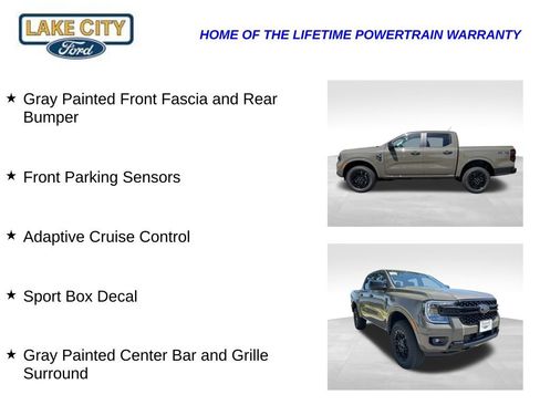 New 2026 Ford Ranger XLT w/ Equipment Group 301A High AWD/4WD image 17