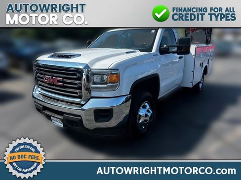 Used 2019 GMC Sierra 3500 4x4 Regular Cab w/ Sierra Convenience Package image 1