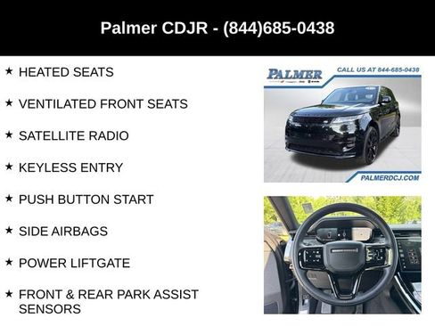 Used 2025 Land Rover Range Rover Sport Dynamic SE AWD/4WD image 12