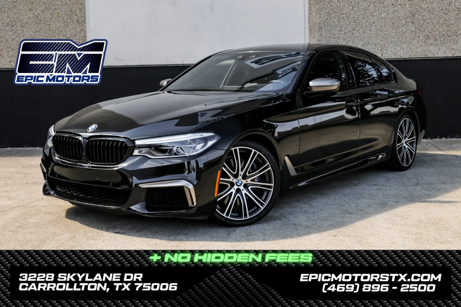 Used 2020 BMW M550i xDrive AWD/4WD image 1
