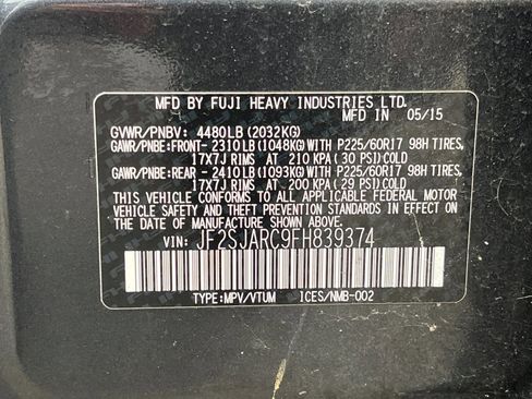 Used 2015 Subaru Forester 2.5i Limited image 9