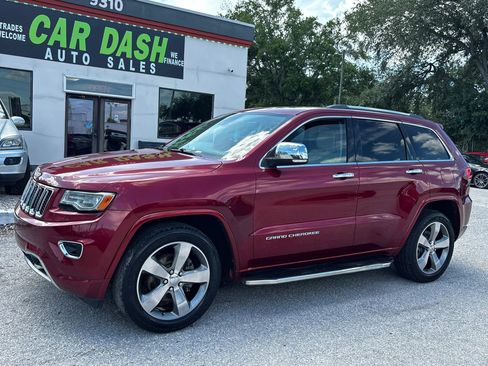 Used 2014 Jeep Grand Cherokee Overland w/ Advanced Technology Group RWD image 2