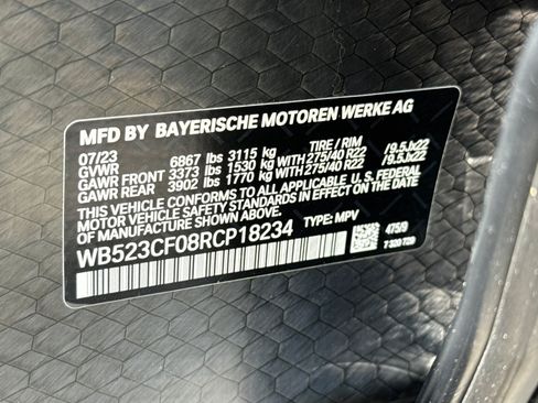 Certified 2024 BMW iX xDrive50 w/ Sport Package AWD/4WD image 27