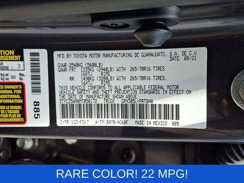 Used 2021 Toyota Tacoma TRD Off-Road w/ Technology Package AWD/4WD image 26